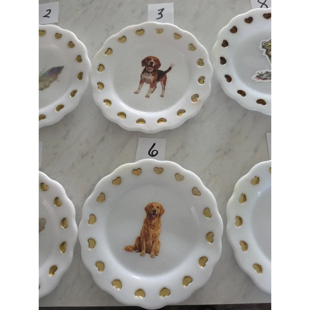 Handmade‎ Resin 5 1/2 Inch Decorative Plate
